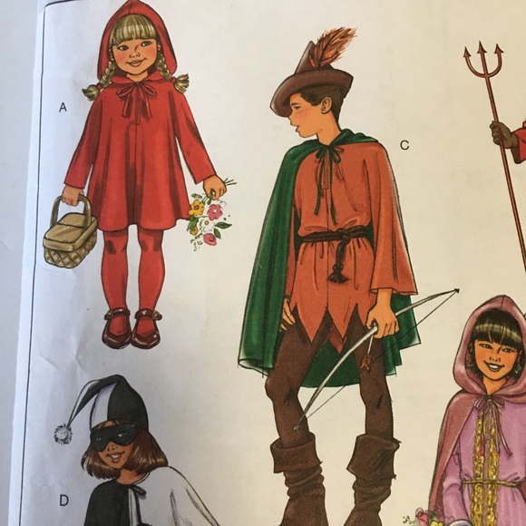 Costumes Butterick Pattern B4319 SML. MED. LG. X LG - Picture 4 of 10